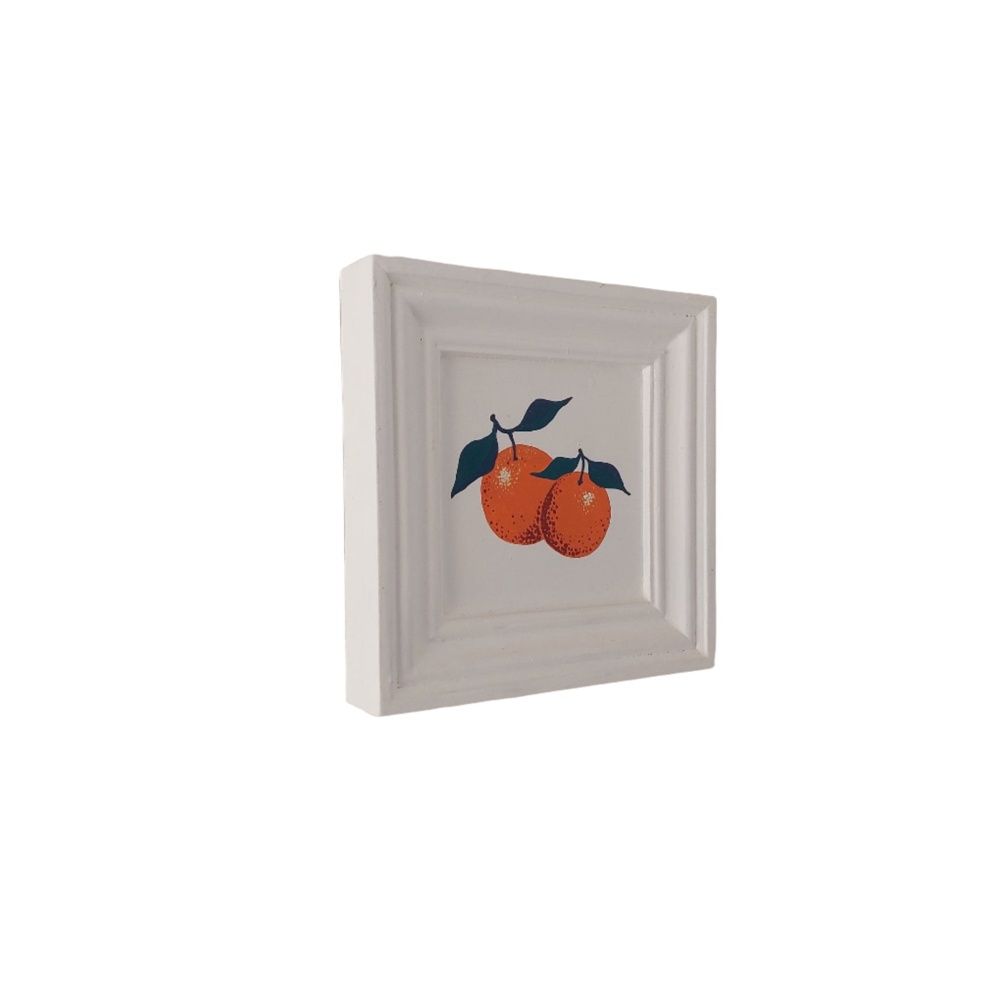 Oranges - White frame
