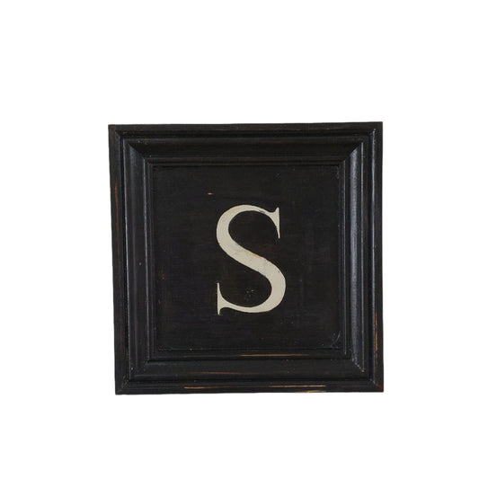 Letter S