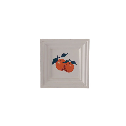 Oranges - White frame